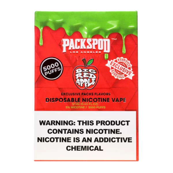 Big Red Apple – Packspod vape