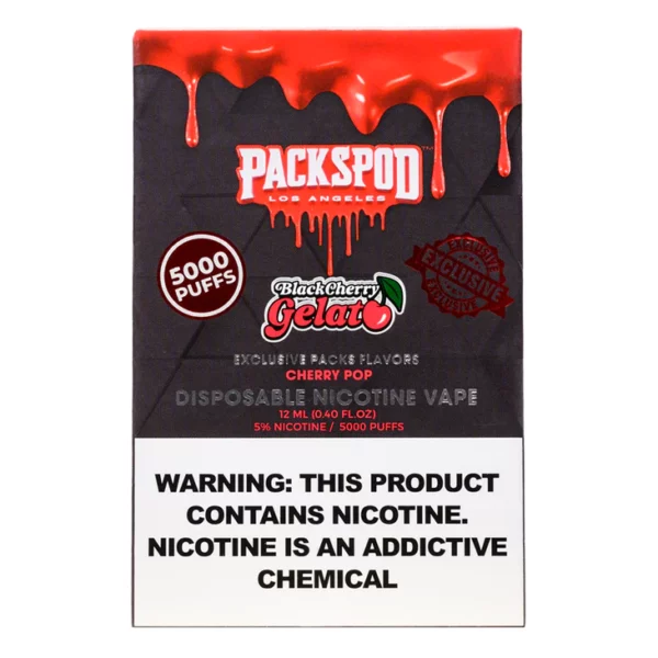 Black Cherry Gelato – Packspod vape