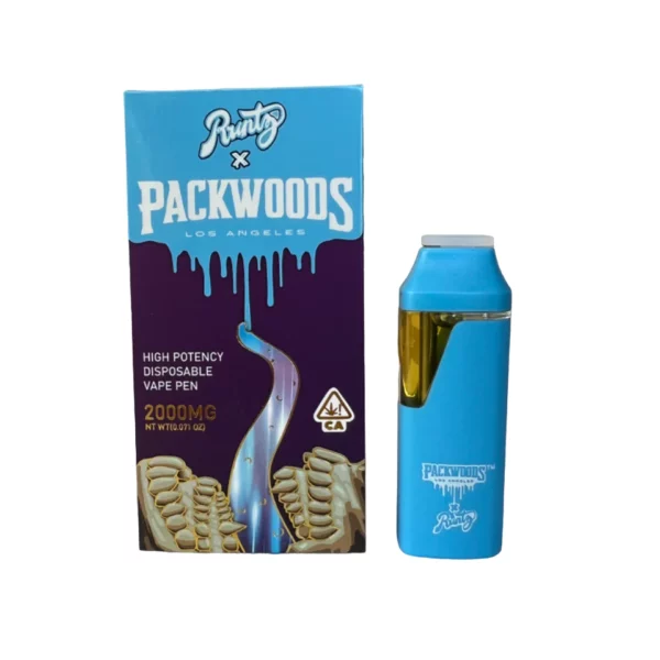 Gooberry (indica) – packwoods x runtz disposable vape