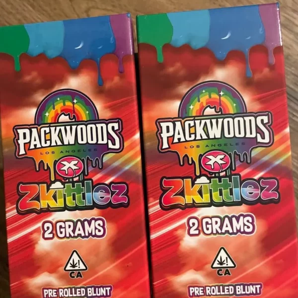 Packwoods X Zkittles prerolled blunt