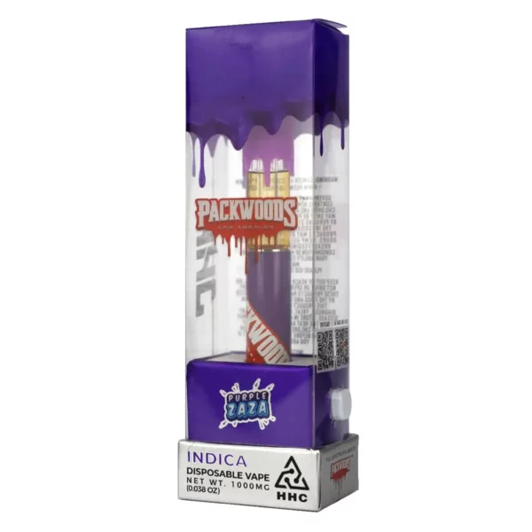 Purple ZAZA (Hybrid) Packwoods disposable