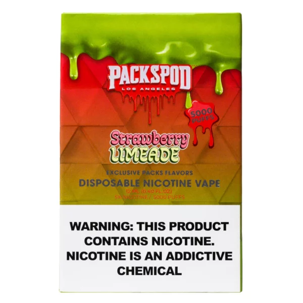 Strawberry Limeade – Packspod vape