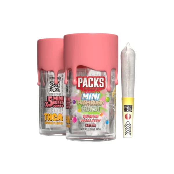 Packs Pre-Roll - Mini Bursts - Guava Bubblegum