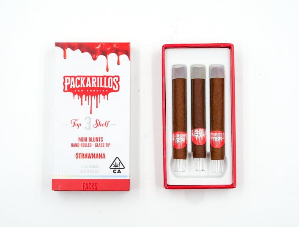 Packwoods Packarillos (Strawnana 2.25G) (3PK)