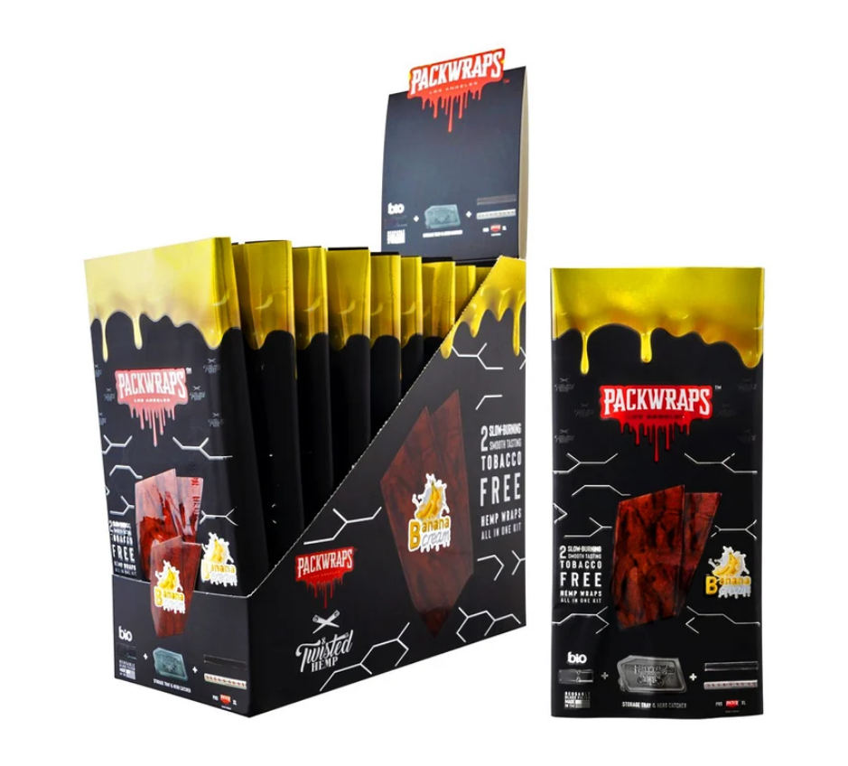 ackwraps Hemp Wrap Kit - Banana Cream