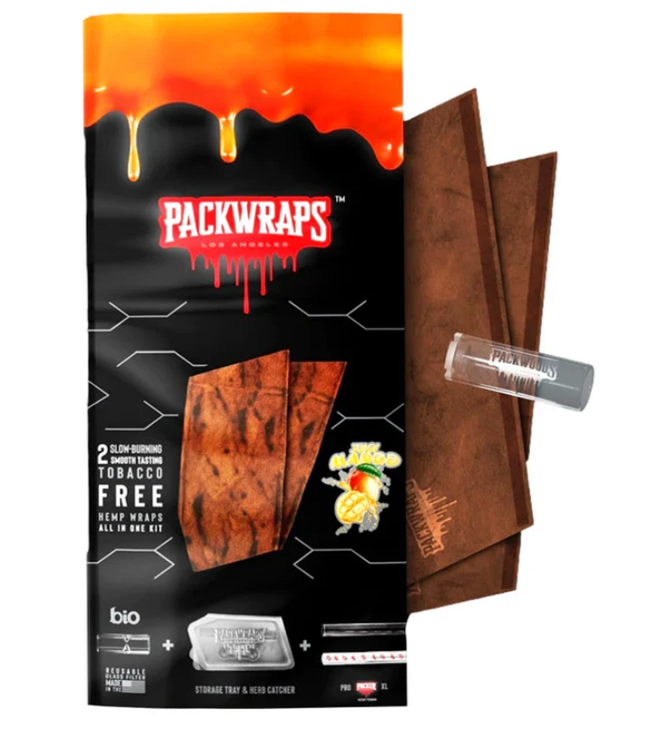 Packwraps Hemp Wrap Kit - Juicy Mango