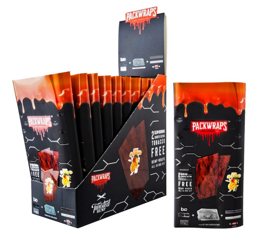 Packwraps Hemp Wrap Kit - Juicy Mango - Image 2