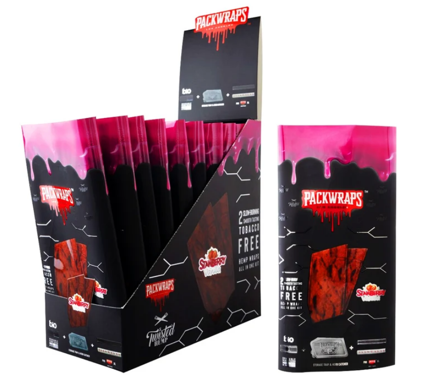 Packwraps Hemp Wrap Kit - Strawberry Vanilla - Image 2