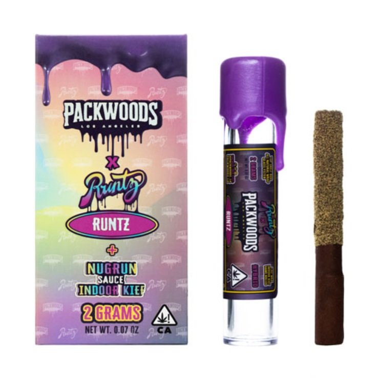 Preroll Flower Infused - Packwoods x Runtz 2G